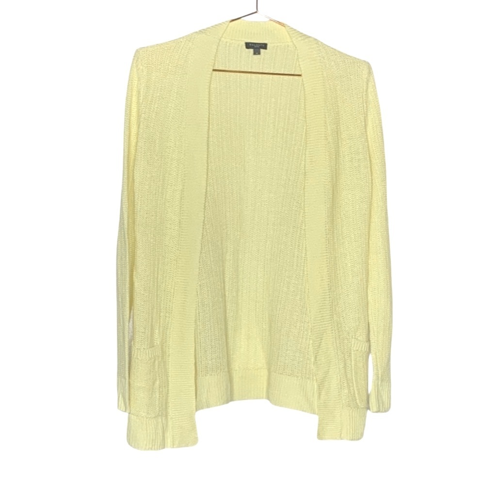 Talbots Linen Cardigan